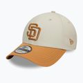 Kšiltovka  New Era WS Patch 9Forty San Diego Padres light beige 2