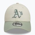 Kšiltovka  New Era WS Patch 9Forty Oakland Athletics light beige 2