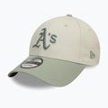 Kšiltovka  New Era WS Patch 9Forty Oakland Athletics light beige 3