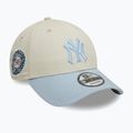 Kšiltovka  New Era WS Patch 9Forty New York Yankees light beige