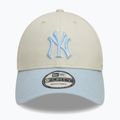 Kšiltovka  New Era WS Patch 9Forty New York Yankees light beige 2