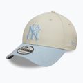 Kšiltovka  New Era WS Patch 9Forty New York Yankees light beige 3