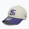 Kšiltovka  New Era WS Patch 9Forty Chicago White Sox light beige 2