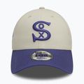Kšiltovka  New Era WS Patch 9Forty Chicago White Sox light beige 3