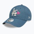 Czapka z daszkiem damska New Era Denim Icon 9Forty Los Angeles Dodgers navy 3