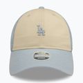 Kšiltovka  New Era 9Twenty Trucker Los Angeles Dodgers light beige 3