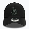 Kšiltovka  New Era Team Outline 9Forty Los Angeles Dodgers black 2