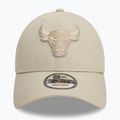 Kšiltovka  New Era Team Outline 9Forty Bulls light beige 2