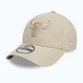 Kšiltovka  New Era Team Outline 9Forty Bulls light beige 3