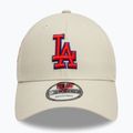 Kšiltovka  New Era Side Patch 9Forty Los Angeles Dodgers light beige 2