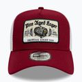 Kšiltovka  New Era NE Vintage Trucker dark red 2