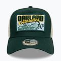 Kšiltovka  New Era MLB Patch Trucker Oakland Athletics dark green 2