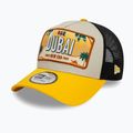 Kšiltovka  New Era Licence Plate Los Angeles Trucker light beige 2