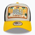 Kšiltovka  New Era Licence Plate Los Angeles Trucker light beige 3