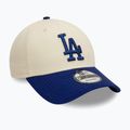 Kšiltovka  New Era Colourblock 9Forty Los Angeles Dodgers light beige