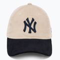 Kšiltovka  New Era Block Cord 9Twenty New York Yankees light beige 2
