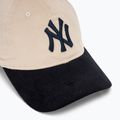 Kšiltovka  New Era Block Cord 9Twenty New York Yankees light beige 3