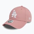 Kšiltovka  New Era League Essential 9Forty Los Angeles Dodgers dark pink 3