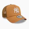 Kšiltovka  New Era League Essential Trucker New York Yankees dark beige