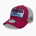 Kšiltovka  New Era MLB Patch Trucker Los Angeles Dodgers dark red 3