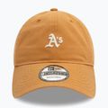 Kšiltovka  New Era Mini Washed 9Twenty Oakland Athletics dark beige 3