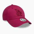 Kšiltovka  New Era Metallic Logo 9Forty Los Angeles Dodgers dark red