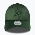 Kšiltovka New Era Satin 9Forty Oakland Atletics dark green 3