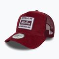 Kšiltovka  New Era NE Patch Cord Trucker dark red 2