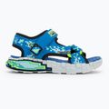 Dětské sandály SKECHERS Mega Splash black/blue/lime 2