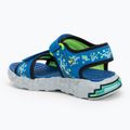 Dětské sandály SKECHERS Mega Splash black/blue/lime 3
