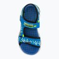 Dětské sandály SKECHERS Mega Splash black/blue/lime 5