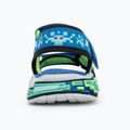 Dětské sandály SKECHERS Mega Splash black/blue/lime 6