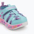 Dětské sandály SKECHERS Play Scene Splash Cute Crew turquoise/lavender 7