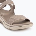 Dámské sandály SKECHERS Go Walk Arch Fit 2.0 taupe 7