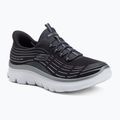 Dámské boty SKECHERS Summits Plus Soft Luster charcoal/silver