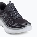 Dámské boty SKECHERS Summits Plus Soft Luster charcoal/silver 7