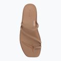 Dámské nazouváky Crocs Miami Toe Loop Sandal milk chocolate 5