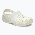 Nazouváky Crocs Classic Floral Cutout Clog chalk