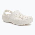Nazouváky Crocs Classic Floral Cutout Clog chalk 2