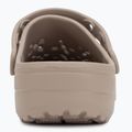 Nazouváky Crocs Classic Floral Cutout Clog taupe 7