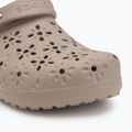 Nazouváky Crocs Classic Floral Cutout Clog taupe 8