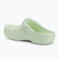 Nazouváky Crocs Classic Floral Cutout Clog jade tint 4