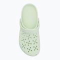 Nazouváky Crocs Classic Floral Cutout Clog jade tint 6