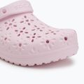 Nazouváky Crocs Classic Floral Cutout Clog pink milk 8