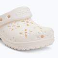 Dětské nazouváky Crocs Classic Floral Cutout Clog Kids Toddler chalk 8