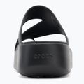 Dámské žabky Crocs Getaway Platform Toe Loop black 6