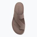 Dámské žabky Crocs Getaway Platform Toe Loop truffle 5