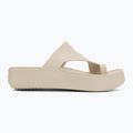 Dámské žabky Crocs Getaway Platform Toe Loop sandstone 2