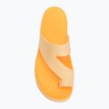 Dámské žabky Crocs Getaway Platform Toe Loop golden hour 5