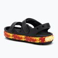 Dětské sandály Crocs Crocband Cruiser Flames black 3
